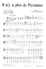 download the accordion score Il n'y a plus de Pyrénées (Du film : Violettes Impériales) (Paso Doble) in PDF format