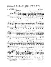 scarica la spartito per fisarmonica Tieneme Strett' A Te (Slow Rock) in formato PDF
