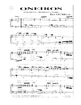 descargar la partitura para acordeón Oneiros (Suis devenu Pierrot lunaire) (Tango) en formato PDF