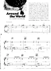 télécharger la partition d'accordéon Around the world au format PDF