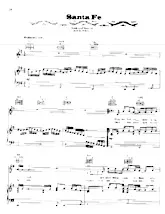 download the accordion score Santa Fe in PDF format