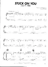 scarica la spartito per fisarmonica Stuck On You (June 11 1984) (Country) in formato PDF
