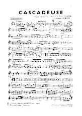 descargar la partitura para acordeón Cascadeuse (Valse Musette) en formato PDF