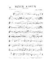 scarica la spartito per fisarmonica Rêver à deux (Boléro) in formato PDF