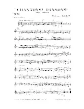 télécharger la partition d'accordéon Chantons Dansons (Step Marche) au format PDF