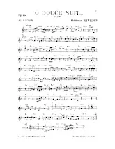 descargar la partitura para acordeón Ô douce nuit (Slow) en formato PDF