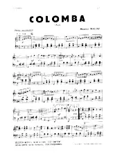 descargar la partitura para acordeón Colomba (Valse) en formato PDF