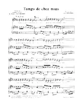 scarica la spartito per fisarmonica Tango de chez nous in formato PDF