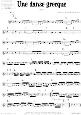 scarica la spartito per fisarmonica Une danse grecque (Sirtaki) in formato PDF