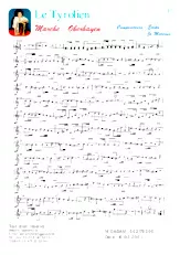 descargar la partitura para acordeón Le Tyrolien (Marche Oberbayen) en formato PDF