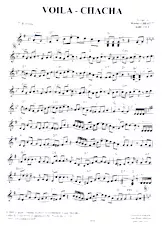 download the accordion score Voilà Chacha in PDF format