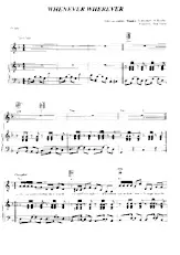 descargar la partitura para acordeón Whenever Wherever (Latin) en formato PDF