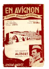 télécharger la partition d'accordéon En Avignon (Chanson Farandole Provençale) (Chant : Alibert) au format PDF