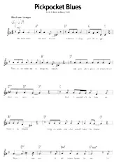 descargar la partitura para acordeón Pickpocket Blues en formato PDF