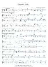descargar la partitura para acordeón Mamis Vals (Nanis Vals) en formato PDF