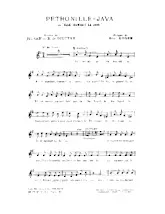 descargar la partitura para acordeón Pétronille Java (Ou elle dansait la java) en formato PDF