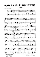 télécharger la partition d'accordéon Fantaisie musette (Valse) au format PDF