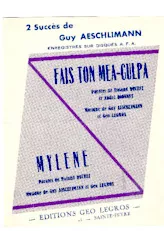 download the accordion score Fais ton Mea Culpa (Slow Rock) in PDF format