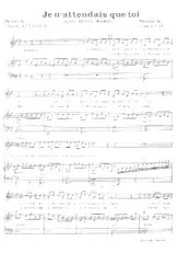 download the accordion score Je n'attendais que toi (Du film : Edith et Marcel) in PDF format