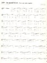 scarica la spartito per fisarmonica Le grand Léon (Dans une valse musette) in formato PDF