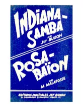 descargar la partitura para acordeón Indiana Samba en formato PDF