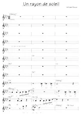 download the accordion score Un rayon de soleil (Relevé) in PDF format