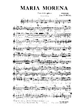 télécharger la partition d'accordéon Maria Morena (Paso Doble) au format PDF