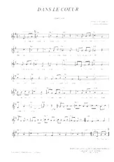 descargar la partitura para acordeón Dans le cœur (Marche) en formato PDF