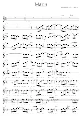 scarica la spartito per fisarmonica Marin (Relevé) in formato PDF
