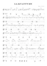 download the accordion score La java d'un sou (Relevé) in PDF format