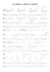 download the accordion score La fille à bicyclette (Relevé) in PDF format