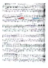 scarica la spartito per fisarmonica Sérénade Valse de la suite de jazz n° 2 (Manuscrite) in formato PDF