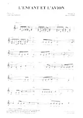 download the accordion score L'enfant et l'avion (Chant : Serge Reggiani) in PDF format
