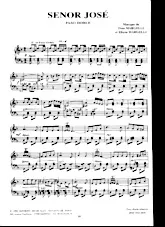 télécharger la partition d'accordéon Senor José (Paso Doble) au format PDF