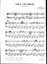 download the accordion score Olé Oléron (Paso Doble) in PDF format
