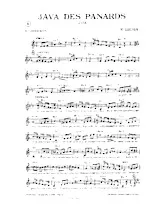 download the accordion score Java des panards in PDF format