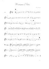 scarica la spartito per fisarmonica Montagnes d'Italie (Relevé) in formato PDF