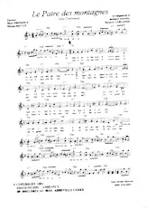 télécharger la partition d'accordéon Le Pâtre des Montagnes (Arrangement Maurice Larcange) (Valse Tyrolienne) au format PDF