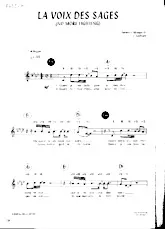 download the accordion score La voix des sages (No more fighting) (Reggae) in PDF format