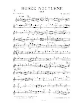 télécharger la partition d'accordéon Rosée nocturne (Valse) au format PDF