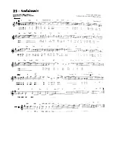 scarica la spartito per fisarmonica Andalousie (Flamenco) in formato PDF