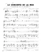 download the accordion score Le concerto de la mer (Interprété par : Jean-Claude Borelly) in PDF format