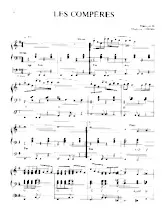 download the accordion score Les compères in PDF format