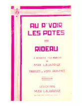 download the accordion score Au r'voir les potes (Orchestration Complète) (Marche) in PDF format