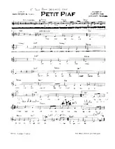 descargar la partitura para acordeón Petit Piaf en formato PDF