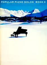 télécharger la partition d'accordéon Popular Piano Solos (Book 3) (21 titres) au format PDF