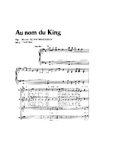 télécharger la partition d'accordéon Au nom du King (Rock) au format PDF