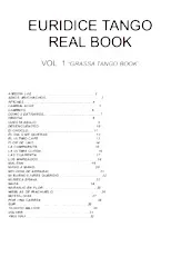 télécharger la partition d'accordéon Euridice Tango Real Book (Grassa Tango Book) (Volume 1) (31 titres) au format PDF