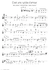 download the accordion score C'est un' rumba d'amour in PDF format