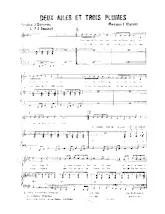 download the accordion score Deux ailes et trois plumes in PDF format